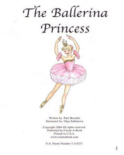 Load image into Gallery viewer, Personalised Story Book -  Ballerina Princess