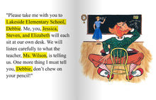 Load image into Gallery viewer, Personalised Story Book -- My School Fun Book