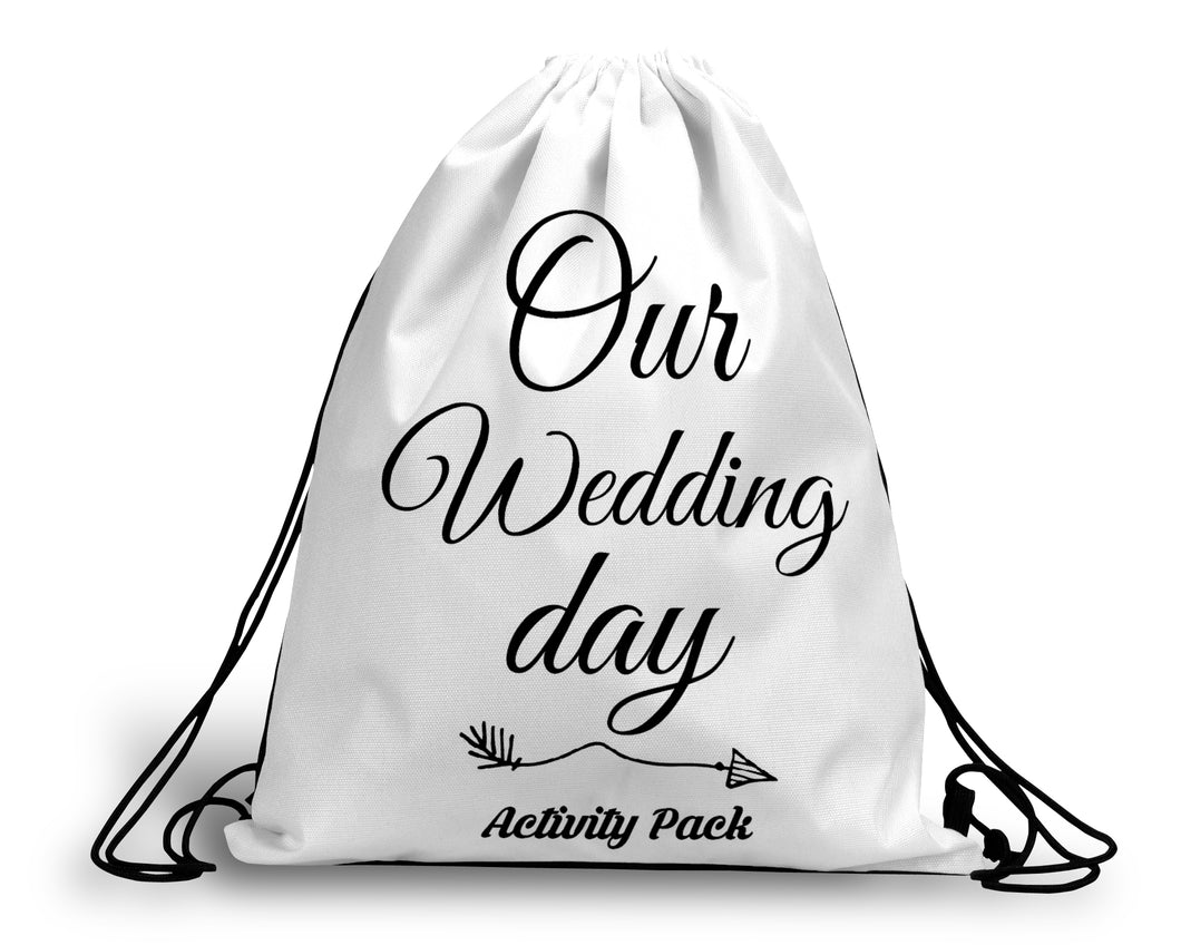 Wedding Activity Tote Bags
