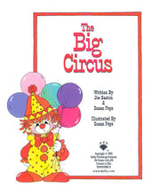 Load image into Gallery viewer, Personalised Story Book - Big Circus