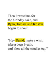 Load image into Gallery viewer, Personalized Birthday Book  My Birthday Wish