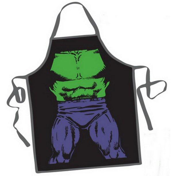 SuperHero Apron Batman / Hulk