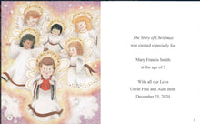 Load image into Gallery viewer, Personalised story Book  -  The Story of Christmas