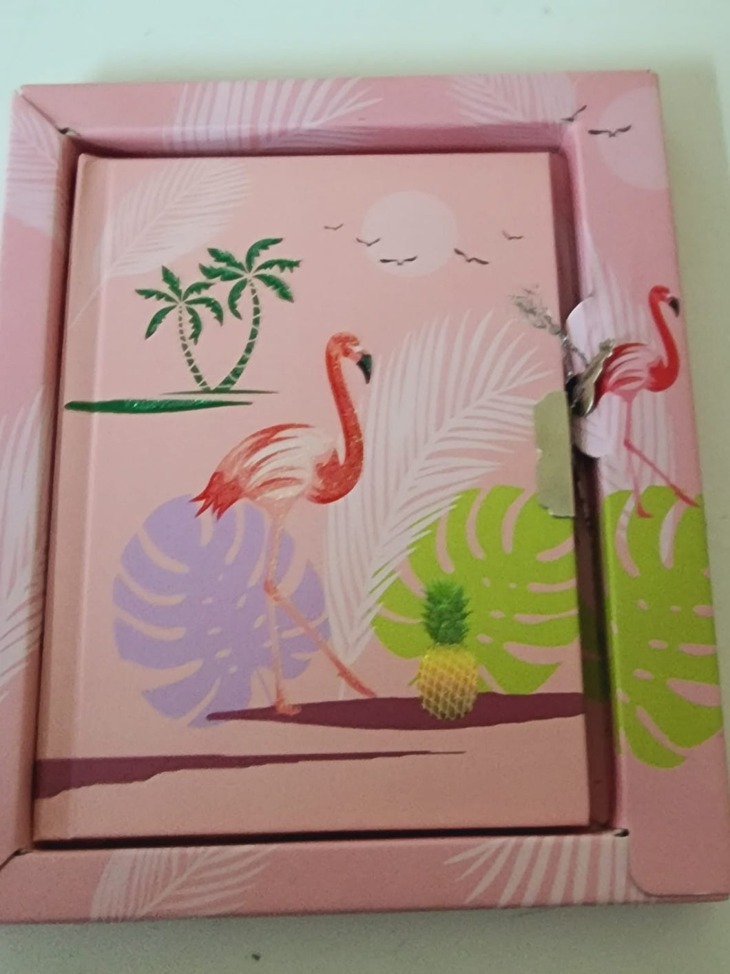 Flamingo Lock Note Books