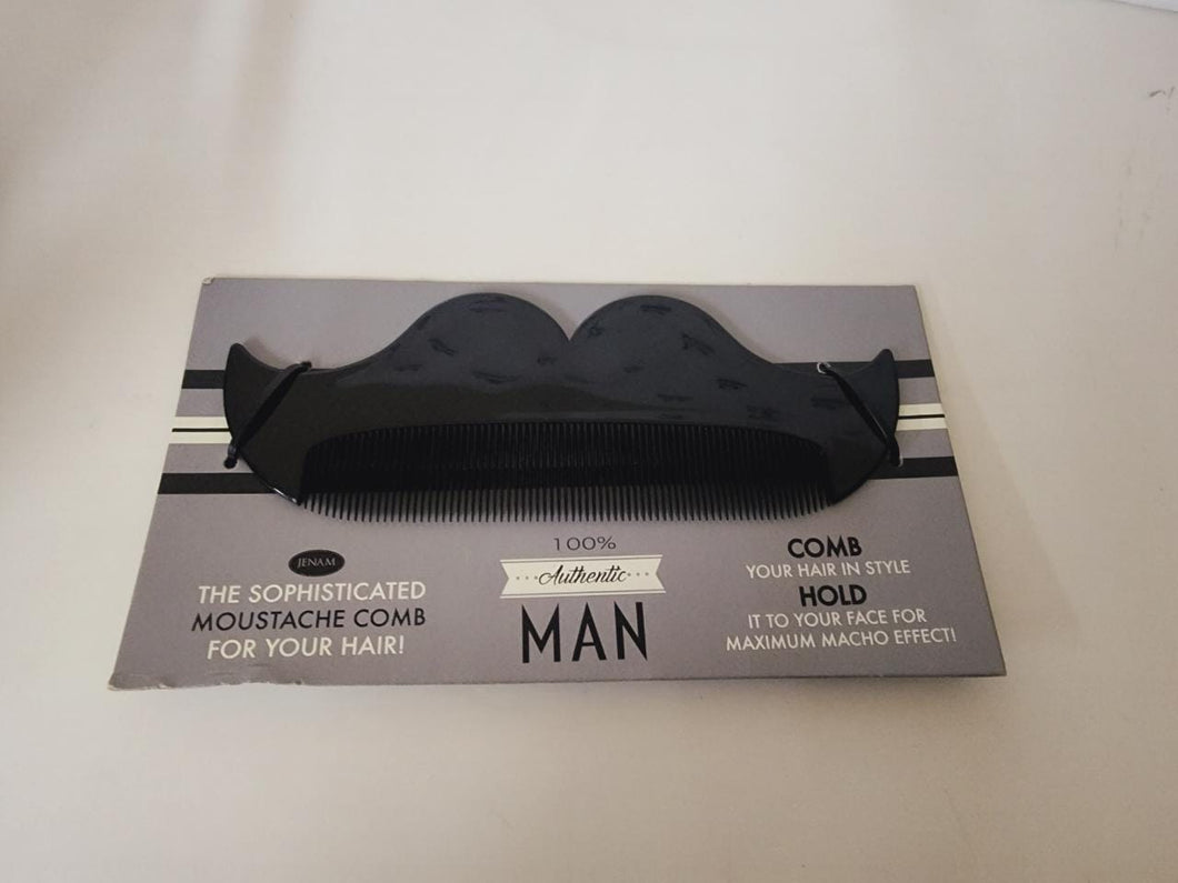 Hair Comb - Moustache shaped