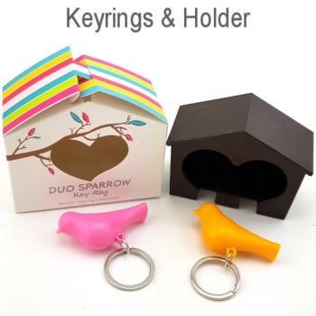 Key Rings & Holder