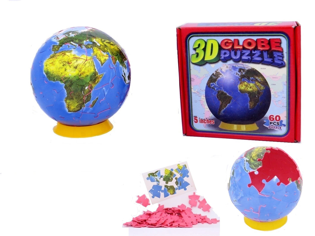 3D Globe Puzzle
