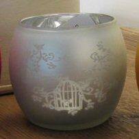 Load image into Gallery viewer, Silver tea light candle holders - Set of 2
