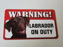 Load image into Gallery viewer, Doggie warning signs
