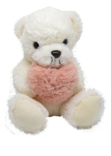 Load image into Gallery viewer, Plush Teddy Bear with Pink Heart

