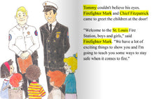 Load image into Gallery viewer, Personalised Story Book  --  My Trip to the Fire station
