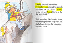 Load image into Gallery viewer, Personalised Story Book  --  My Trip to the Fire station
