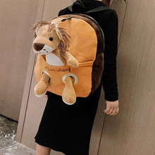 Load image into Gallery viewer, Back pack  plush with animal
