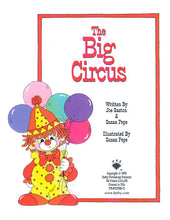 Load image into Gallery viewer, Personalised Story Book - Big Circus
