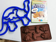 Load image into Gallery viewer, Dino Cookie Cutter 3piece
