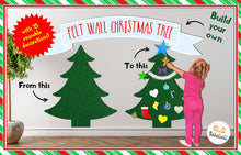 Load image into Gallery viewer, Felt Wall Christmas Tree
