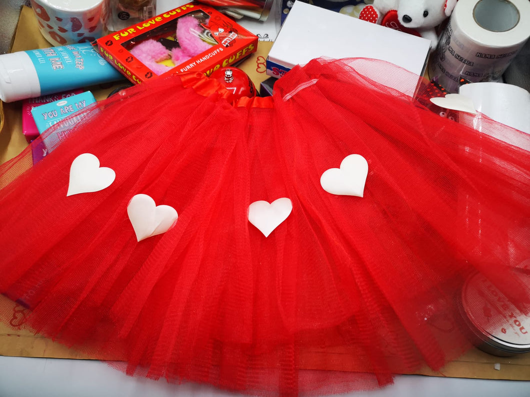 Red Tutu with hearts