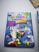 Load image into Gallery viewer, Decorate a Draydel / Menorah  Kit

