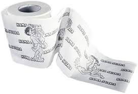OVER 18's Novelty toilet paper