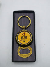 Load image into Gallery viewer, Personalised Name Keyring/ bottle opener
