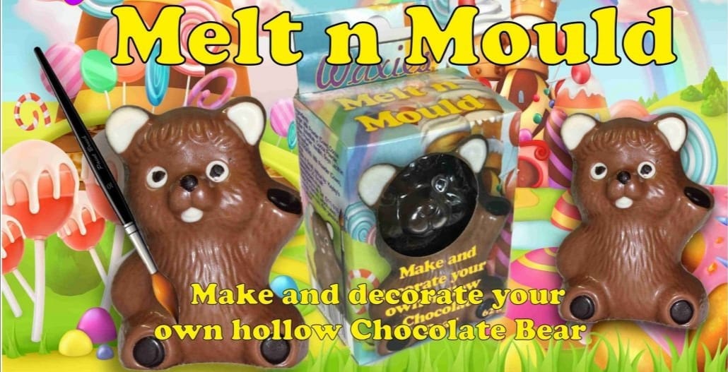 Melt & Mould - make your own choc teddy