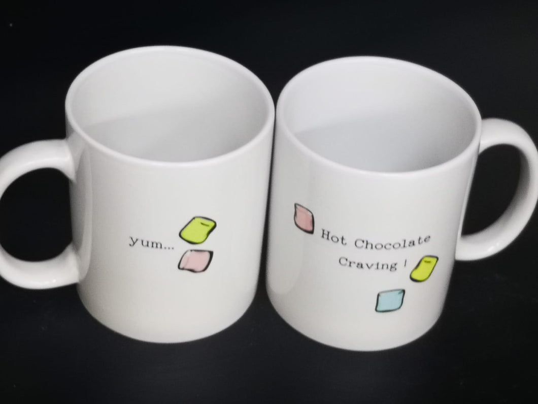 Yum Hot Chocolate Mugs