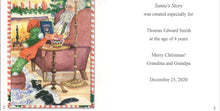 Load image into Gallery viewer, Personalised Story Book Santa&#39;s Story
