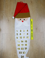 Load image into Gallery viewer, Advent  Santa countdown calendar
